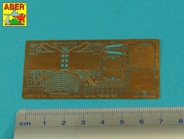 Aber 48053 Jagdtiger Sd.Kfz. 186 –przednie i tylnie błotniki / Jagdtiger Sd.Kfz. 186 –Front &amp;amp; Rear Fenders 1/48 – zdjęcie 9