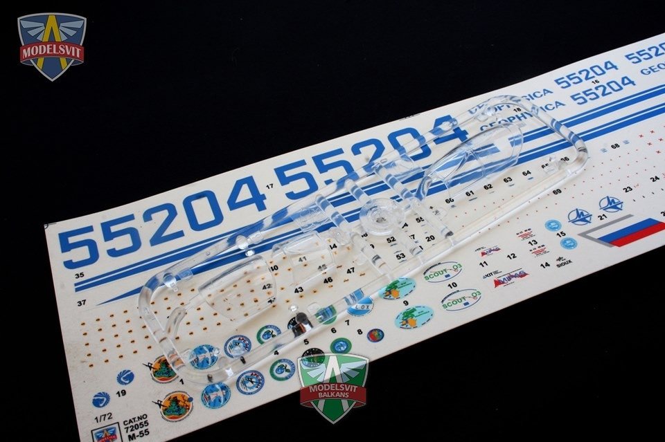 Modelsvit 72055 M-55 &amp;quot;Geophysica&amp;quot; research aircraft 1/72 – zdjęcie 6