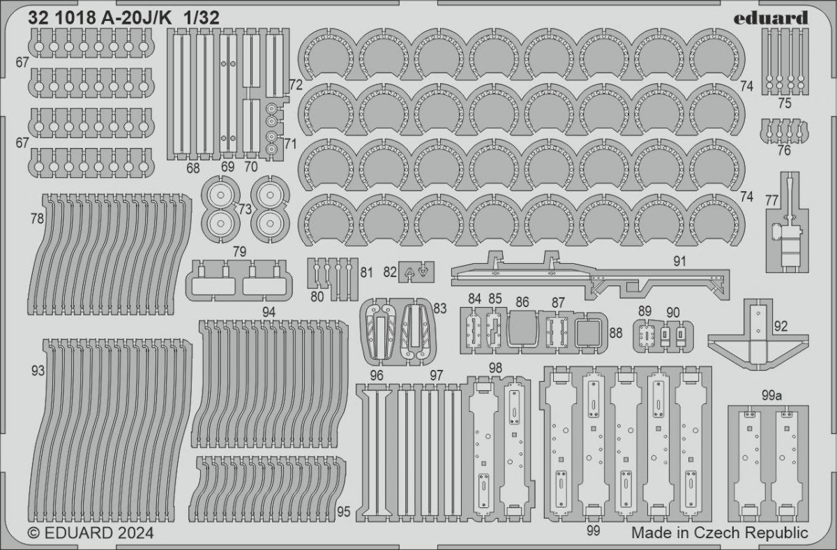 Eduard BIG33161 A-20J/ K HONG KONG MODELS 1/32 – image 5