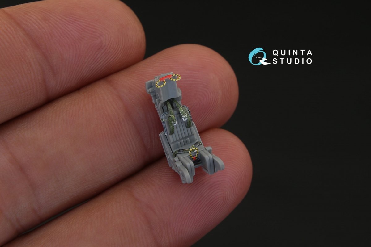 Quinta Studio QD72025 F-14A 3D-Printed &amp;amp; coloured Interior on decal paper (for GWH kit) 1/72 – zdjęcie 6