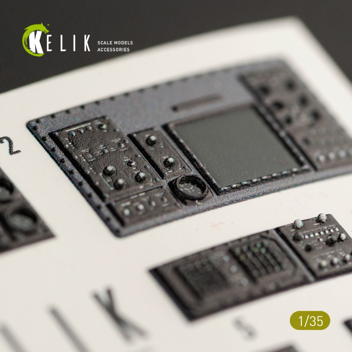 KELIK K35013 SH-60B INTERIOR 3D DECALS FOR KITTY HAWK KIT 1/35 – zdjęcie 9