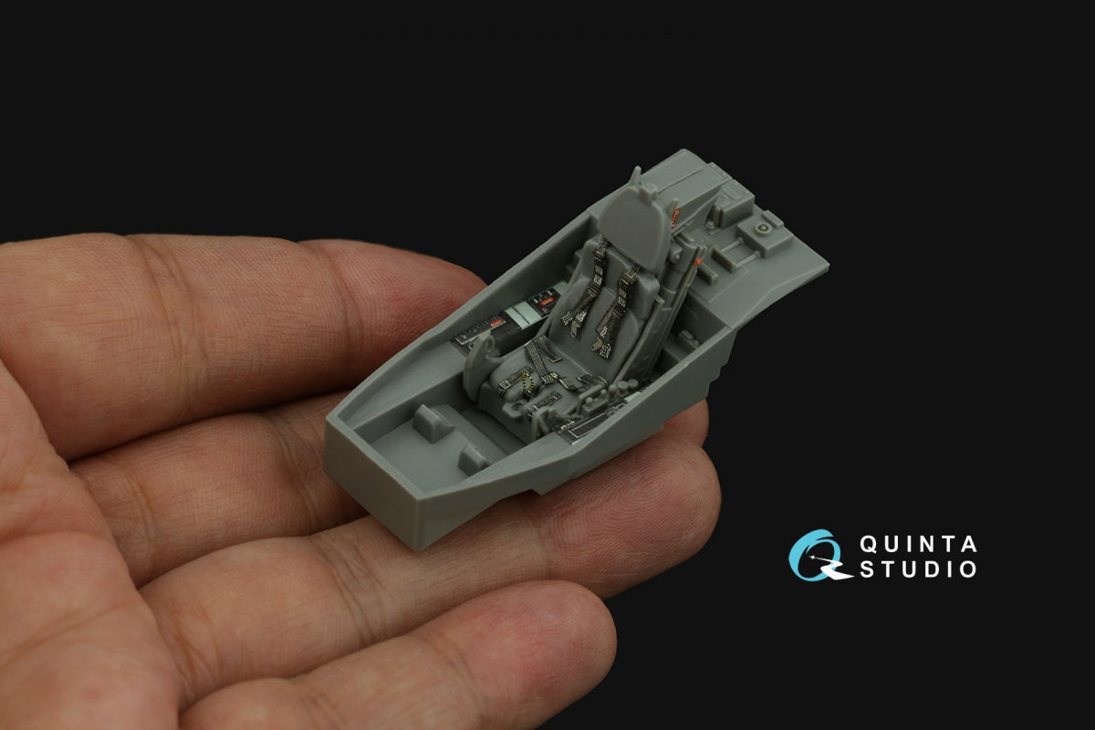Quinta Studio QD48479 F-35A 3D-Printed &amp;amp; coloured Interior on decal paper (Kitty Hawk/Zimi Model) 1/48 – zdjęcie 11