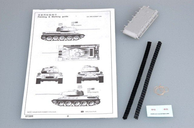 Trumpeter 07209 T-34/85 Model 1944 1/72 – image 2