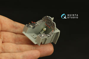Quinta Studio QD32160 Do 335A-10 3D-Printed &amp;amp; coloured Interior on decal paper (HK models) 1/32 – immagine 8