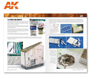 AK Interactive AK256 AK LEARNING 09: THE ULTIMATE GUIDE TO MAKE BUILDINGS IN DIORAMAS (English) – zdjęcie 3