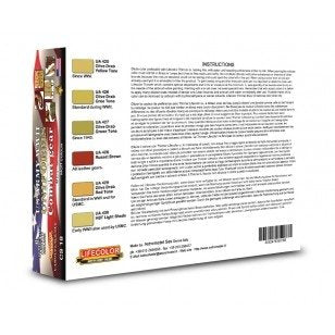 Lifecolor CS18 Acrylic paint set American Uniforms Set 2 6x22ml – immagine 2