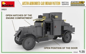 Miniart 39021 AUSTIN ARMORED CAR INDIAN PATTERN. BRITISH SERVICE. INTERIOR KIT 1/35 – image 6