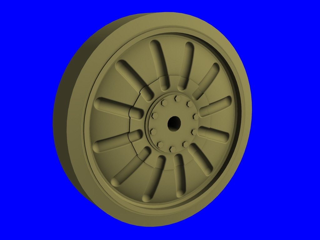 Panzer Art RE35-197 Road wheels for SAM-6 &amp;amp; ZSU-23-4 1/35 – image 2