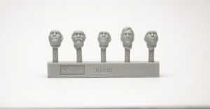 MiniArt 35496 British Tank Riders (NW Europe). Resin Heads 1 1/35 – image 5