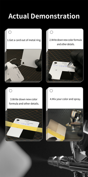 DSPIAE CC-01 Color Test Card Keychain Model Tool – image 9