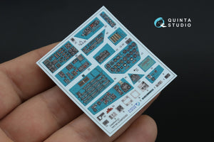 Quinta Studio QD48570 Mi-24A 3D-Printed &amp;amp; colored Interior on decal paper (Trumpeter) 1/48 – image 5