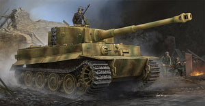 Trumpeter 09540 Pz.Kpfw.VI Ausf.E Sd.Kfz.181 Tiger I (Late Production) w/Zimmerit 1/35