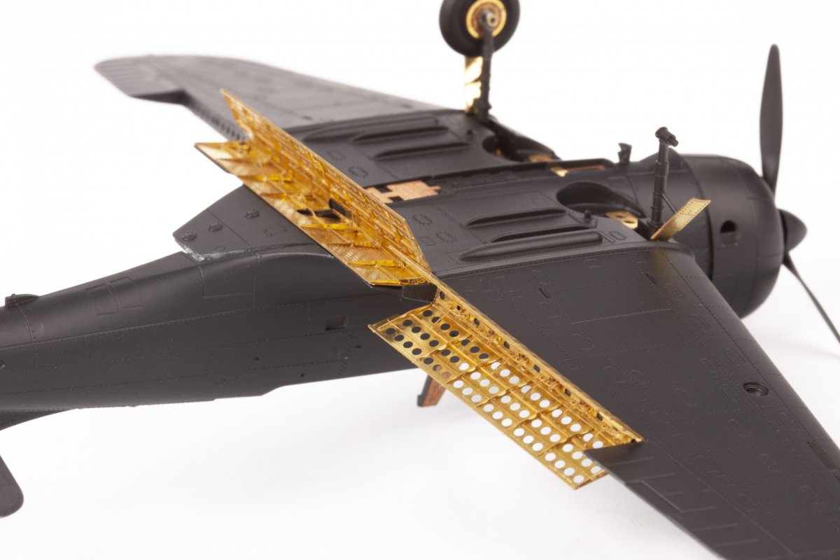 Eduard 72725 SBD-3 air brakes FLYHAWK 1/72 – zdjęcie 4