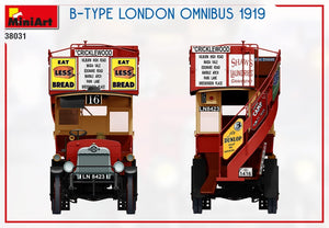 MiniArt 38031 B-TYPE LONDON OMNIBUS 1919 1/35 – zdjęcie 13