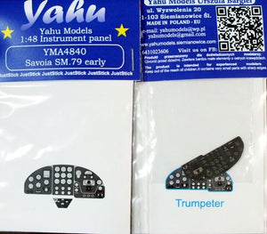 Yahu YMA4840 SM.79	(Trumpeter) 1/48