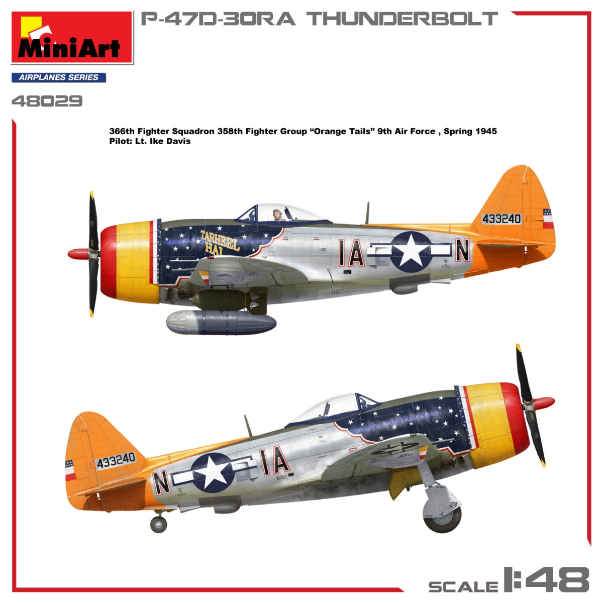 MiniArt 48029 P-47D-30RA THUNDERBOLT - Advanced Kit 1/48 – image 2