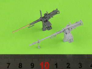 Master GM-35-063 Browning M2HB .50 cal (12.7mm) - machine gun with tank mount - WWII period (early M23 cradle with early ammo rack) 1/35 – image 5