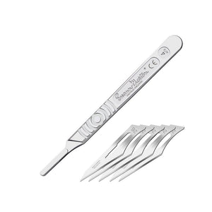 Modelcraft PKN9220 #4 Scalpel Handle &amp;amp; #26 Blades x 5