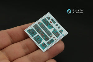 Quinta Studio QDS-48339 Mi-8MT 3D-Printed &amp;amp; coloured Interior on decal paper (Zvezda) (Small version) 1/48 – zdjęcie 4