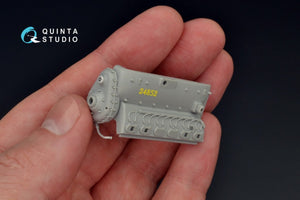 Quinta Studio QD32052 Bf 109E-3 3D-Printed &amp;amp; colored Interior on decal paper (for Cyber-hobby/Dragon kit) 1/32 – image 10