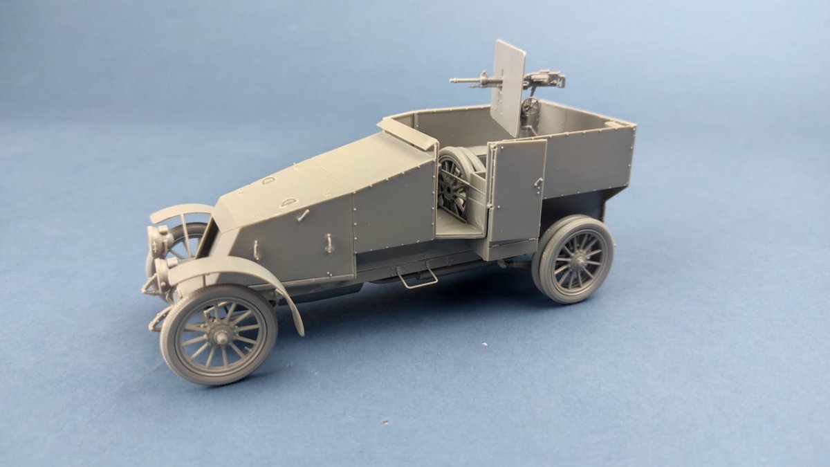 Copper State Models 35013 French Armored Car Modele 1914 (Type ED) 1/35 – zdjęcie 7