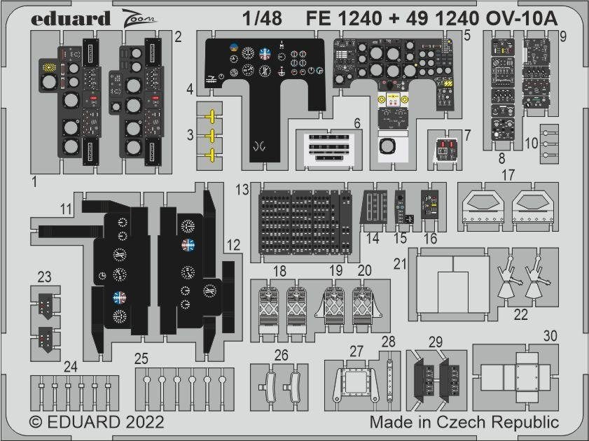 Eduard BIG49318 F-14A late TAMIYA 1/48 – zdjęcie 4