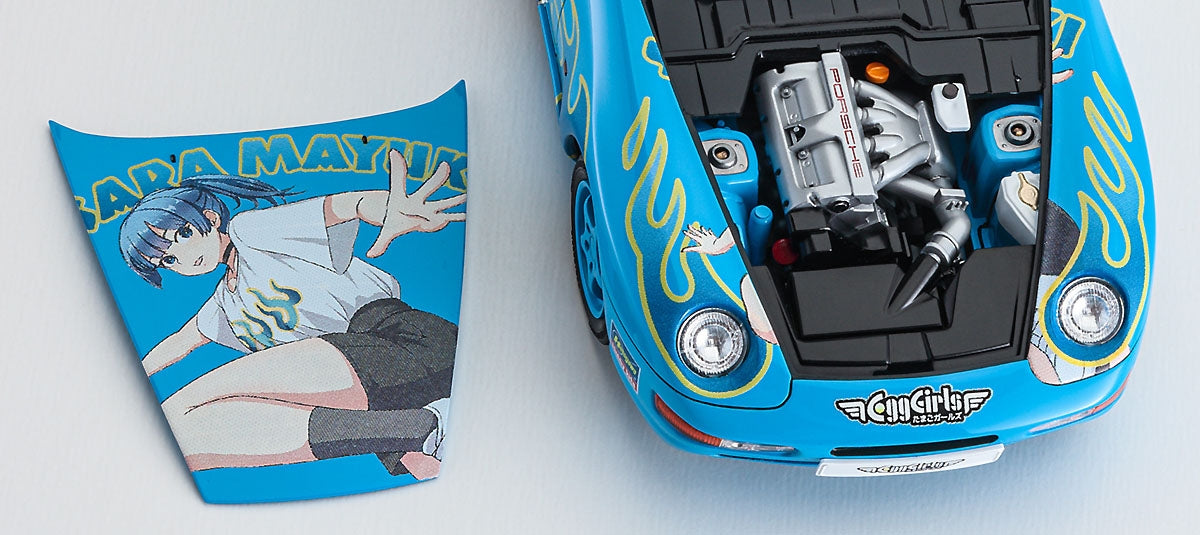 Hasegawa SP615 Porsche 968 &amp;quot;Sara Mayuki&amp;quot; with Figure 1/24 – image 5
