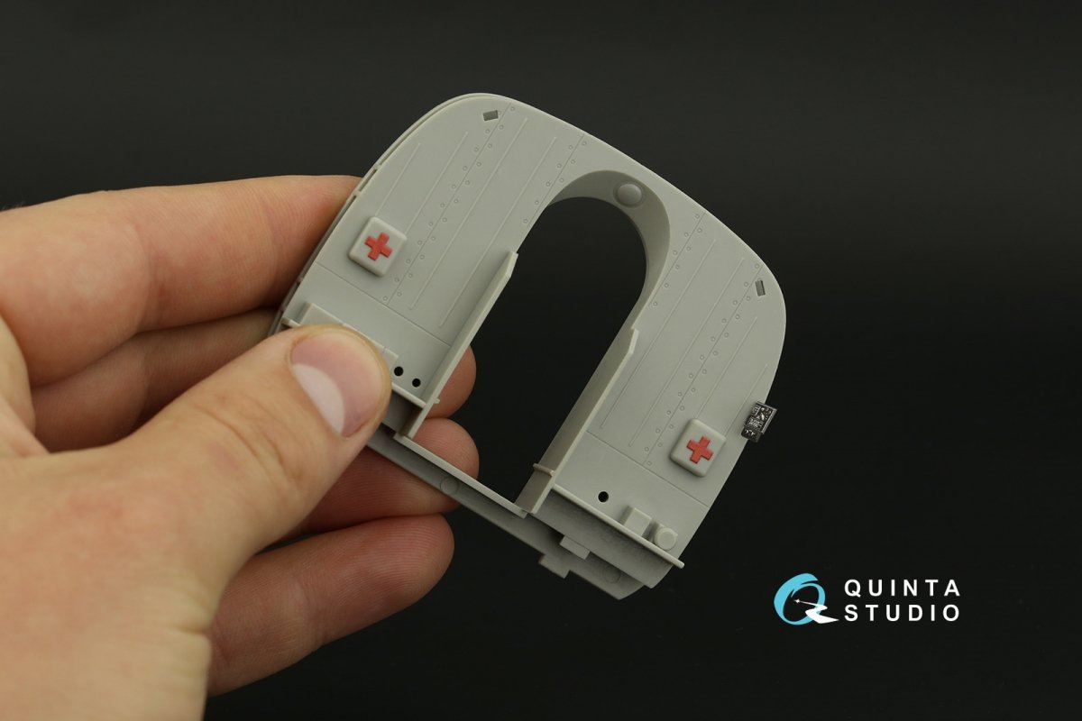 Quinta Studio QD35065 Mi-8MT 3D-Printed &amp;amp; coloured Interior on decal paper (Trumpeter) 1/35 – zdjęcie 8