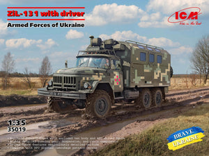 ICM 35019 ZIL-131 with driver Armed Forces of Ukraine 1/35 – zdjęcie 2
