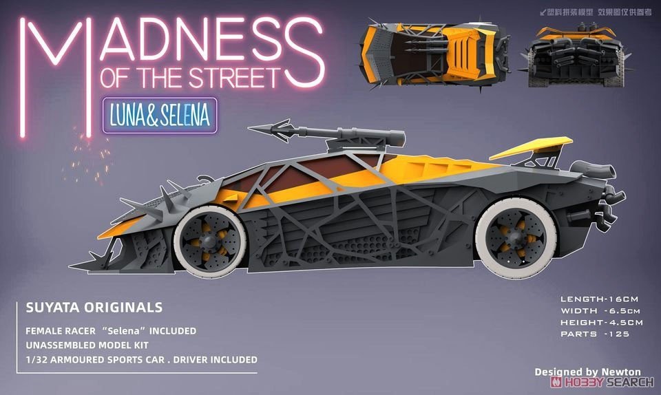Suyata MS-001 Madness of the Street Luna &amp;amp; Selena 1/32 – image 5
