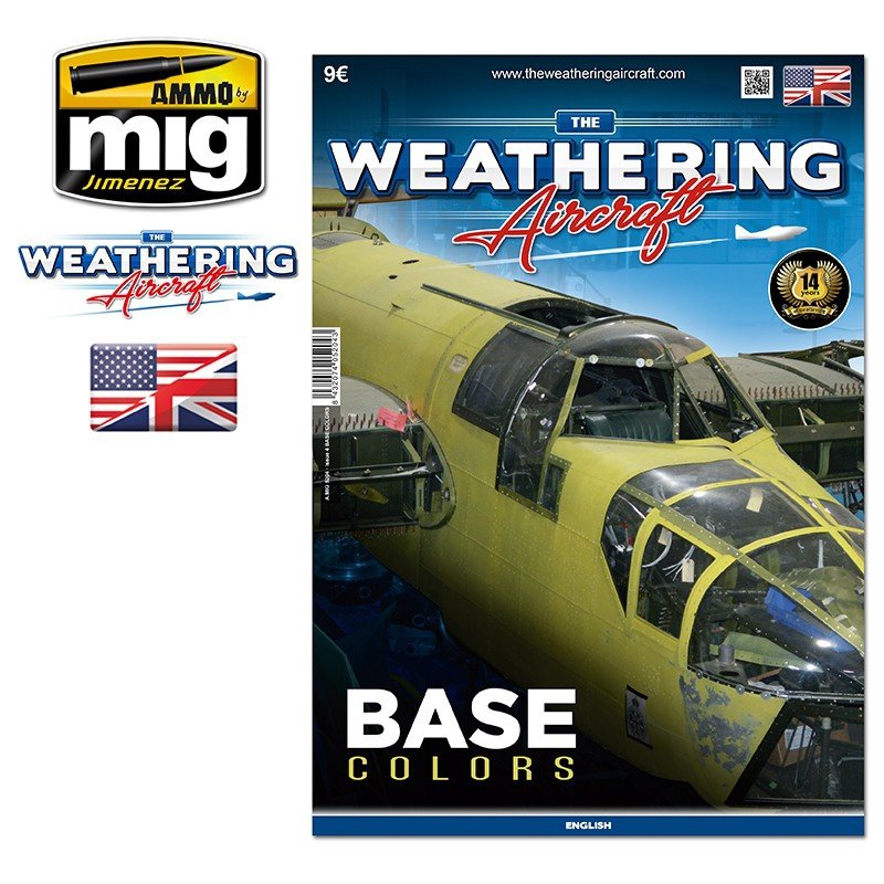 AMMO of Mig Jimenez 5204 TWA ISSUE 4 BASE COLORS (ENGLISH)