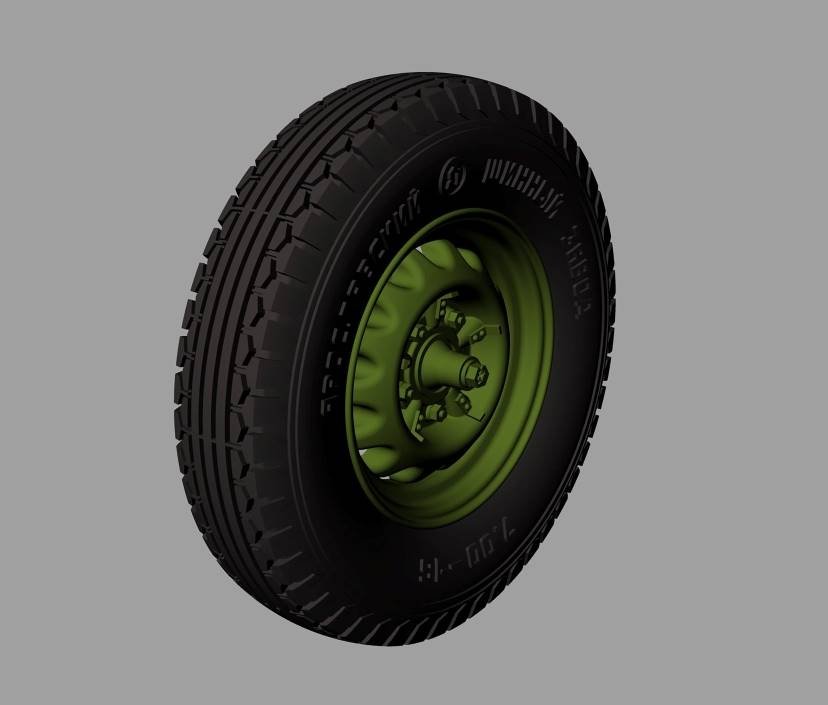 Panzer Art RE35-509 BA-20 road wheels (Jaroslavskij Zavod Pattern 2) 1/35 – zdjęcie 2