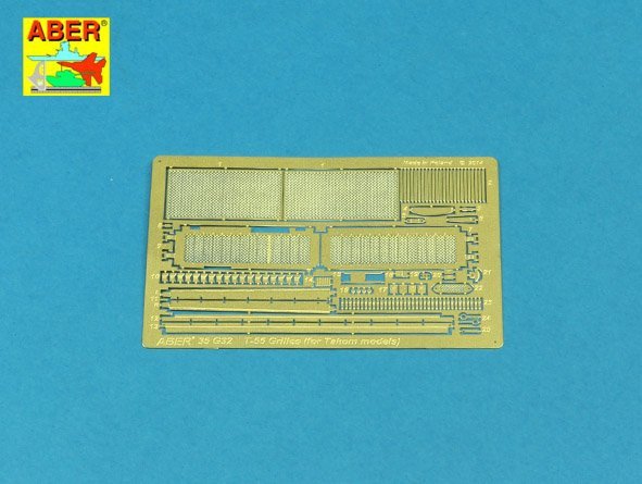 Aber 35G32 Grilles for Russian Tank T-55AM also for T-55AMV 1/35 – image 3