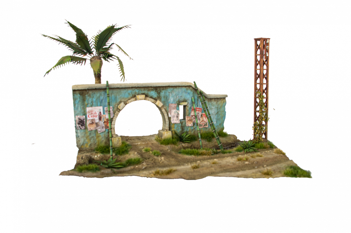 RT-Diorama 35298 Diorama-Base: Vietnam road 1/35 – zdjęcie 6