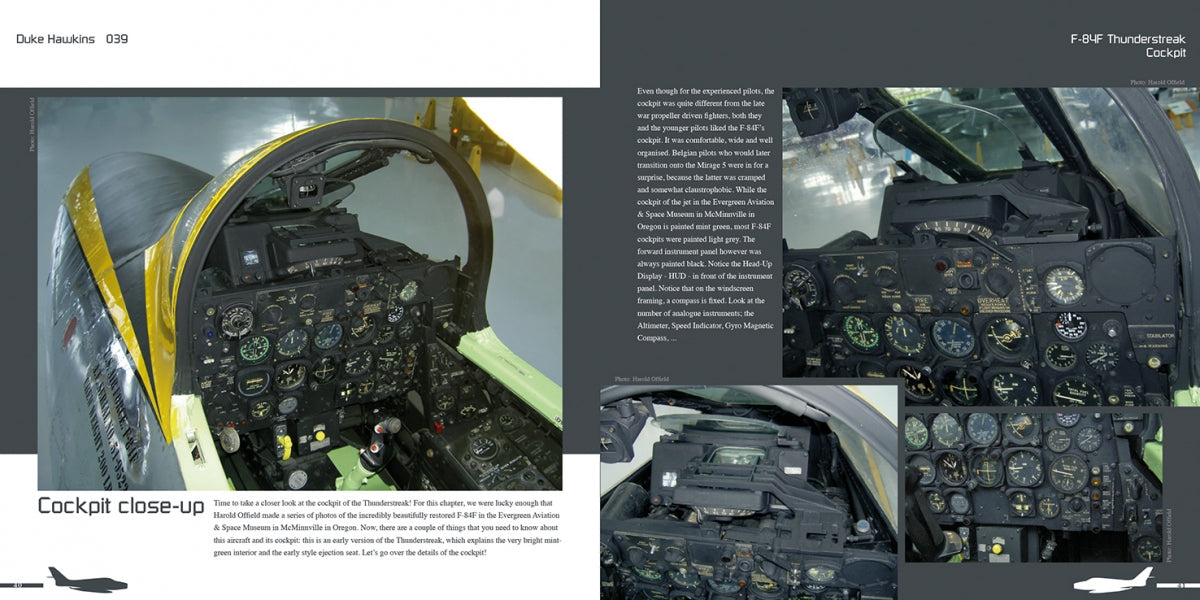 HMH Publications DH-039 Republic F-84 F Thunderstreak - Aircraft in Detail 039 (English Version) – zdjęcie 5