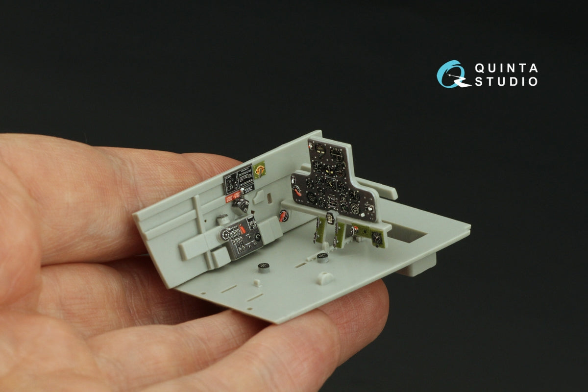 Quinta Studio QD32146 P-40B Warhawk 3D-Printed &amp;amp; coloured Interior on decal paper (Trumpeter) 1/32 – zdjęcie 9