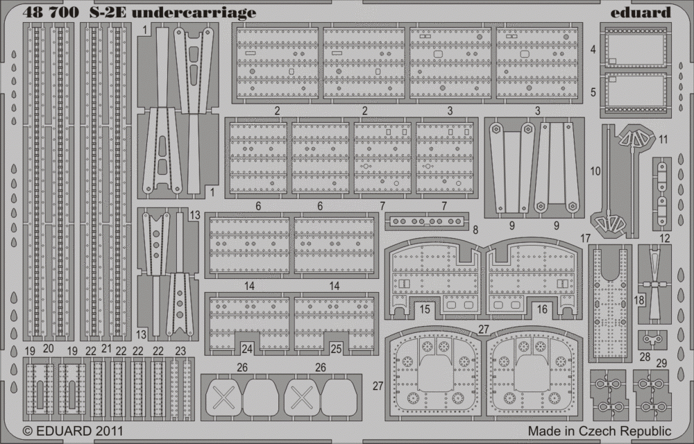 Eduard BIG49277 S-2E for KINETIC 1/48 – Bild 4