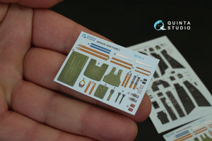 Quinta Studio QD32013 Mirage 2000N 3D-Printed &amp;amp; coloured Interior on decal paper (for Kitty Hawk kit) 1/32 – zdjęcie 3