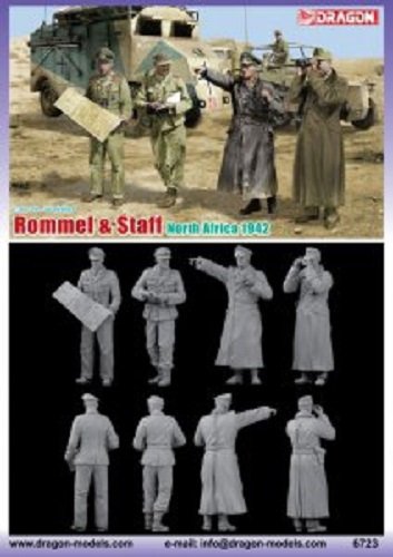 Dragon 6723 Rommel / Staff North Africa 1942 1/35 – image 2