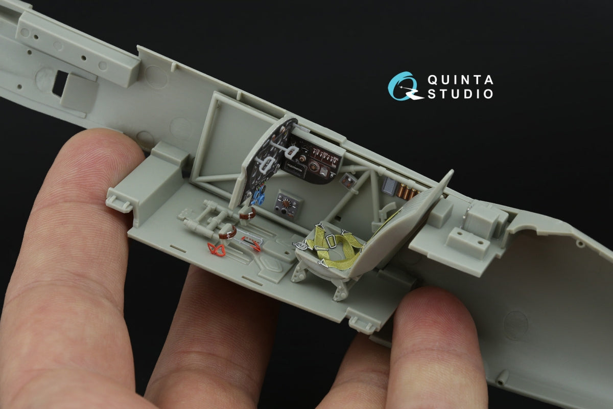 Quinta Studio QD+32241 MiG-3 3D-Printed &amp;amp; coloured Interior on decal paper (Trumpeter) (with 3D-printed resin parts) 1/32 – zdjęcie 10