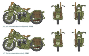 Italeri 0322 U.S. MOTORCYCLES 1/35 – zdjęcie 3