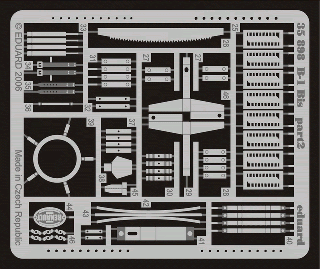 Eduard 35898 B-1 Bis 1/35 (Tamiya) – zdjęcie 2