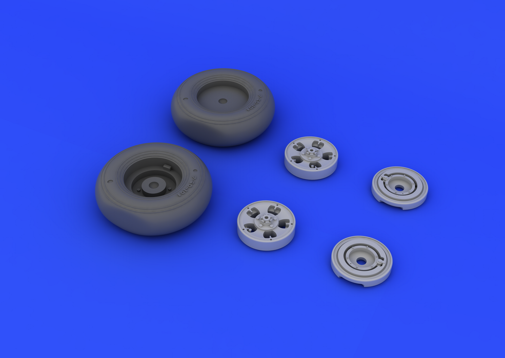 Eduard 632038 Spitfire Mk. I/II wheels 1/32 (Revell) – zdjęcie 4