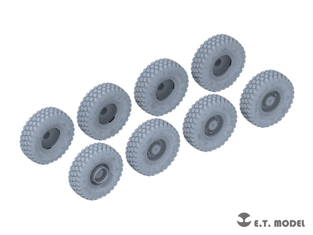 E.T. Model P35-112 US ARMY M1296 &amp;quot;Dragoon&amp;quot; ICV Weighted Road Wheels (3D Printed) For AFV Club Kit 1/35