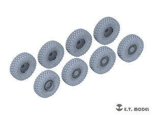 E.T. Model P35-112 US ARMY M1296 &amp;quot;Dragoon&amp;quot; ICV Weighted Road Wheels (3D Printed) For AFV Club Kit 1/35