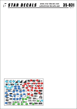 Star Decals 35-931 US Paras in Vietnam 1/35 – zdjęcie 2