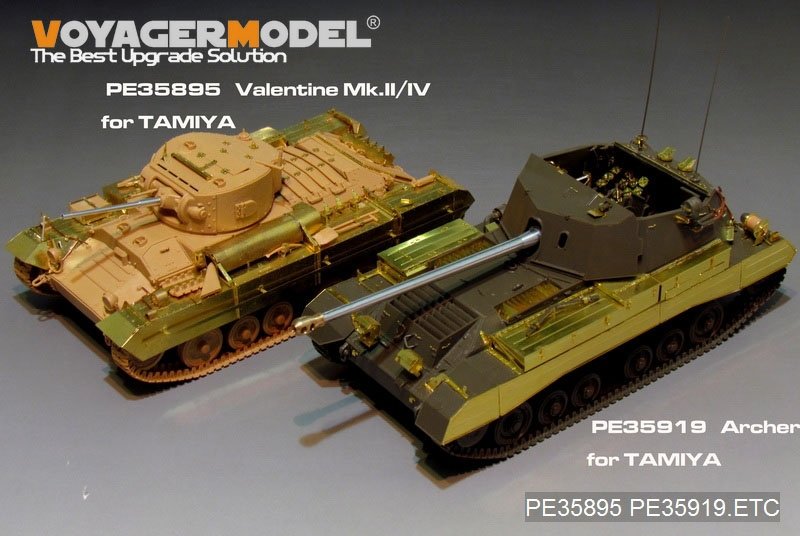 Voyager Model PE35919 WWII British Archer Self-Propelled Anti-Tank Gun for TAMIYA 1/35 – image 13