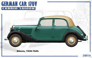 MiniArt 38016 GERMAN CAR 170V CABRIO SALOON 1/35 – zdjęcie 8