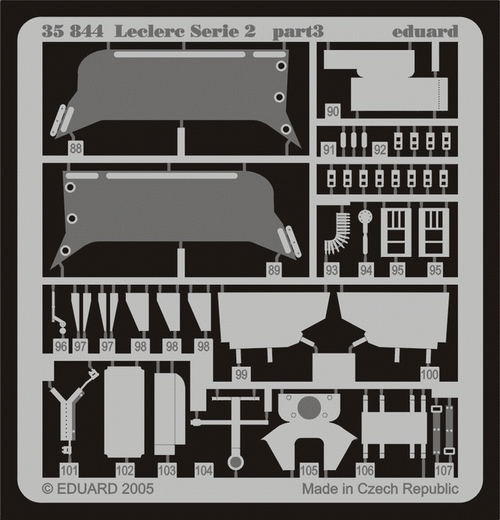 Eduard 35844 Leclerc Serie 2 1/35 (Tamiya) – zdjęcie 3