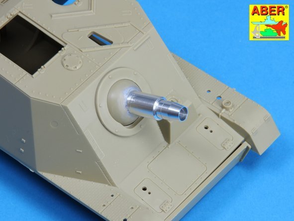 Aber 35L-123 German 15cm StuH 43 Barrel for Stu.Pz. IV BRUMBAR middle/late 1/35 – zdjęcie 6